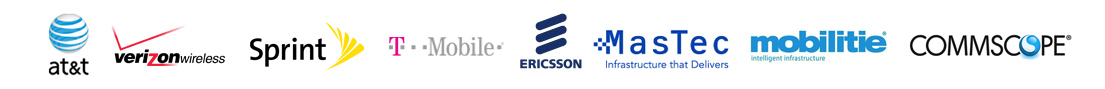 AT&T Verizon Sprint T-Mobile Ericsson MasTec Mobilitie CommScope
